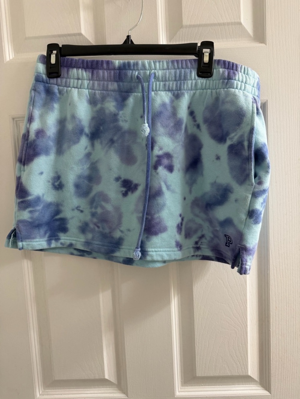 Y2K Victoria’s Secret PINK Tie-Dye Fleece Mini Skirt M Medium